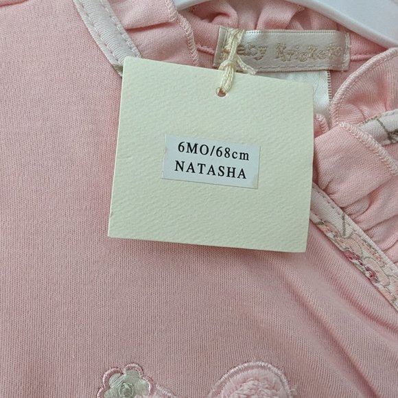 NWT Baby Krickets set of 3 long-sleeved pajamas size 6 M - Picture 14 of 16